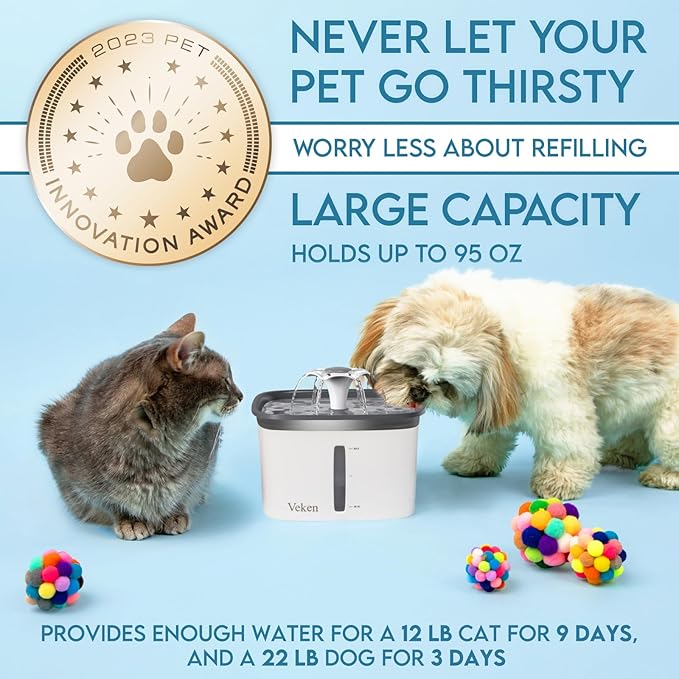 Veken™ 5-Stage Pet Water Fountain