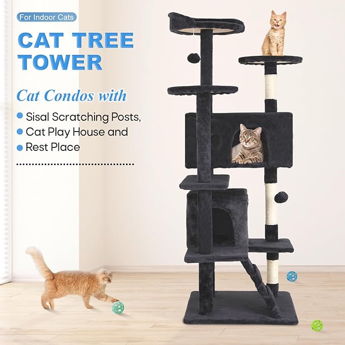 PurrPeak™ Multi-Level Cat Tree Tower